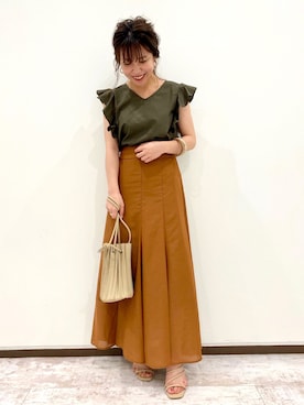 harunaさん（レディース・147cm）の夏コーディネート
