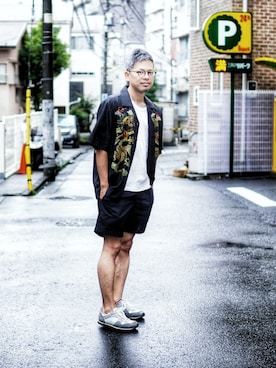 「SPALWART（スパルウォート）のアイテム」を使った、Yoshiさん（メンズ・171cm）の秋コーディネート