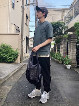 あほげさん（メンズ・174cm）の夏コーディネート