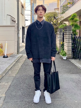 「SMITH（スミス）のアイテム」を使った、あほげさん（メンズ・174cm）の秋コーディネート