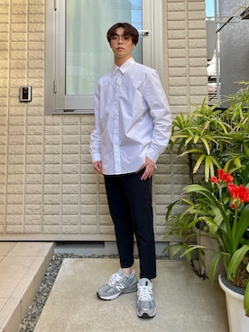 あほげさん（メンズ・174cm）の春コーディネート