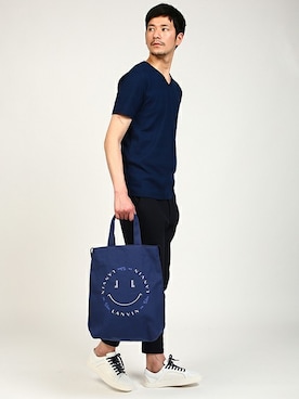 「エコバッグ」｜DANNYさん（メンズ・177cm）の春コーディネート