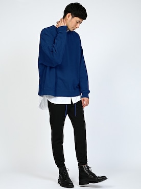 「ジョガーパンツ」｜DANNYさん（メンズ・177cm）の夏コーディネート