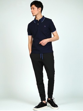 「ジョガーパンツ」｜DANNYさん（メンズ・177cm）の夏コーディネート