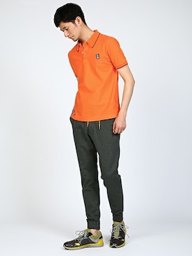 「ジョガーパンツ」｜DANNYさん（メンズ・177cm）の夏コーディネート