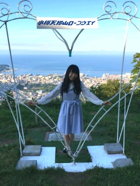 「axes femme（アクシーズファム）のアイテム（バックパック/リュック）」を使った、さとこ▼△さん（レディース・158cm）の秋コーディネート