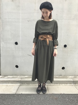 「Another Edition（アナザーエディション）のアイテム」を使った、ayuさん（レディース・162cm）の夏コーディネート