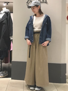 ayuさん（レディース・162cm）の冬コーディネート