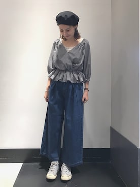 ayuさん（レディース・162cm）の春コーディネート