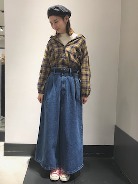 ayuさん（レディース・162cm）の春コーディネート