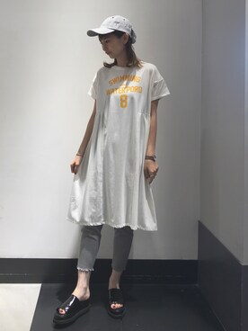 ayuさん（レディース・162cm）の夏コーディネート