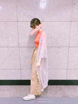 Akaneonoさん（レディース・164cm）の夏コーディネート