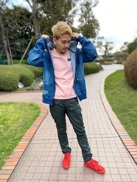 生田智義さん（メンズ・173cm）の春コーディネート