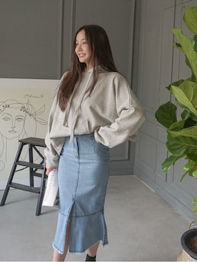 「11am」｜11AMさん（レディース・160cm）の春コーディネート