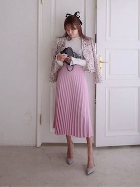 「11am」｜11AMさん（レディース・160cm）の春コーディネート
