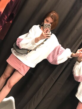 「N（エヌ）のアイテム（トップス）」を使った、saphioさん（レディース・163cm）の冬コーディネート