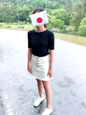 「lativ（ラティーヴ）のアイテム」を使った、Miffy さん（レディース・148cm）の夏コーディネート