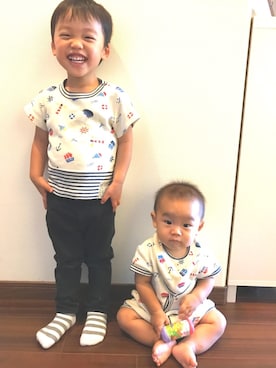 koooookiさん(キッズ・90cm)の秋コーディネート