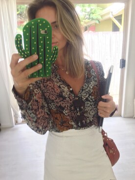 「KOOKAI（クーカイ）のアイテム」を使った、Yveさん（レディース・170cm）の春コーディネート