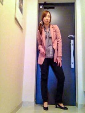 「仕事着H」｜kotiさん（レディース・163cm）の秋コーディネート