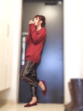 「Nと遊んだ時の」｜kotiさん（レディース・163cm）の冬コーディネート