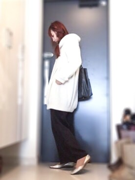 「axes femme（アクシーズファム）のアイテム（ダウンジャケット/コート）」を使った、kotiさん（レディース・163cm）の春コーディネート