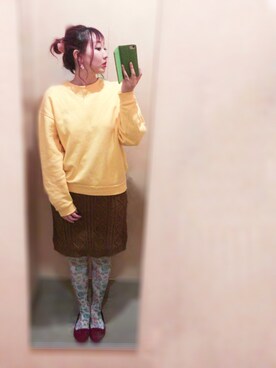 「Ungrid（アングリッド）のアイテム（シューズ）」を使った、kotiさん（レディース・163cm）の秋コーディネート