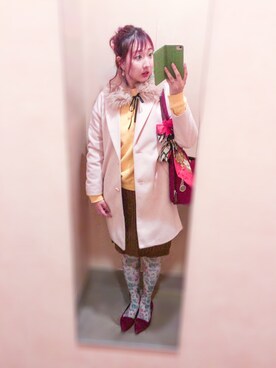 「Ungrid（アングリッド）のアイテム（シューズ）」を使った、kotiさん（レディース・163cm）の秋コーディネート