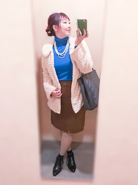 「minirdees（ミニルディーズ）のアイテム」を使った、ryocoさん（レディース・163cm）の夏コーディネート