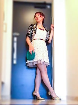 「結婚式お呼ばれこーで♡」｜kotiさん（レディース・163cm）の夏コーディネート