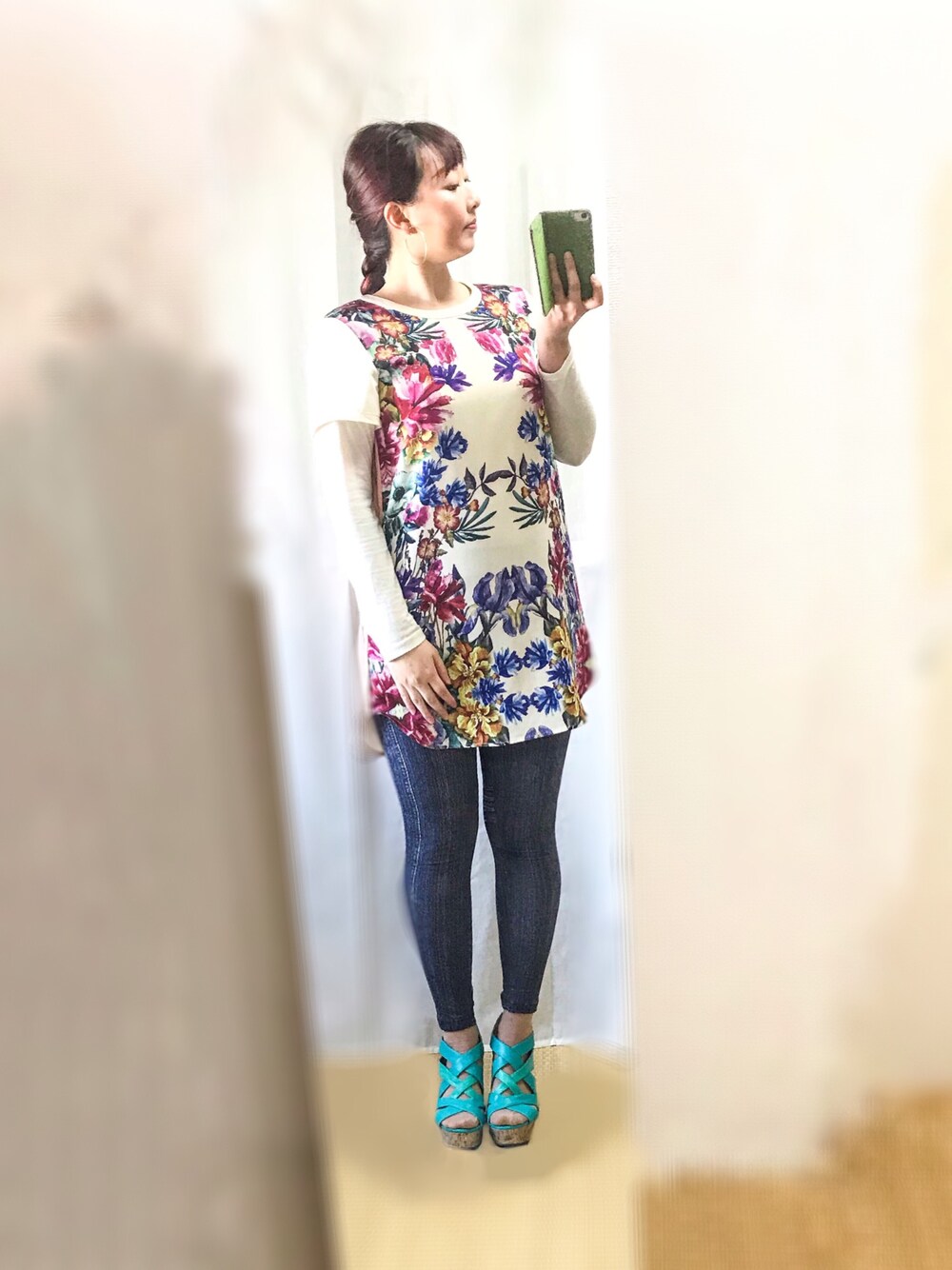 「CAMEOのアイテム（ワンピース、その他）」を使った、kotiさん（レディース・163cm）の秋コーディネートの1枚目の写真