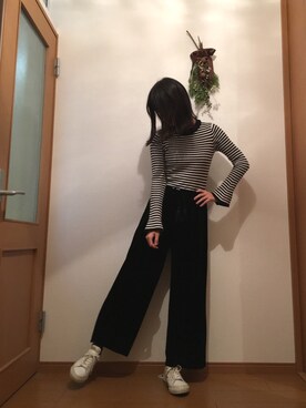 「スプリングSENSEOFPLACE」｜mさん（レディース・165cm）の冬コーディネート