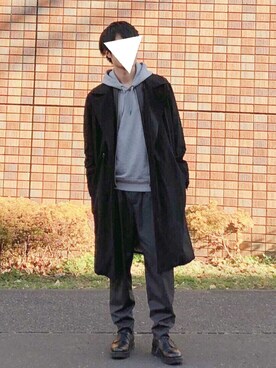 「ITTI（イッチ）のアイテム（その他アウター）」を使った、ヒロユキさん（メンズ・172cm）の冬コーディネート