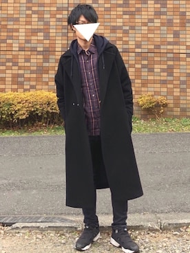ヒロユキさん(メンズ・172cm)の冬コーディネート