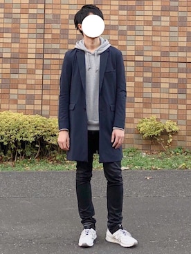 ヒロユキさん（メンズ・172cm）の冬コーディネート