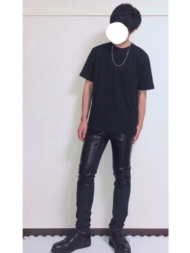 「MUTURA（ムツラ）のアイテム」を使った、ヒロユキさん（メンズ・173cm）の夏コーディネート