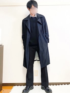 「ITTI（イッチ）のアイテム（その他アウター）」を使った、ヒロユキさん（メンズ・172cm）の春コーディネート