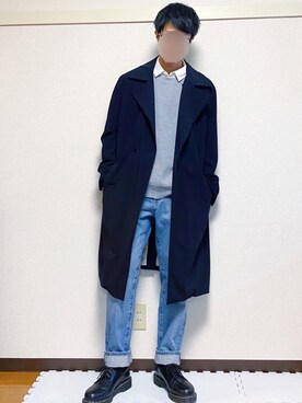 「ITTI（イッチ）のアイテム（その他アウター）」を使った、ヒロユキさん（メンズ・172cm）の春コーディネート