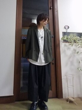 marcoさん（メンズ・161cm）の春コーディネート