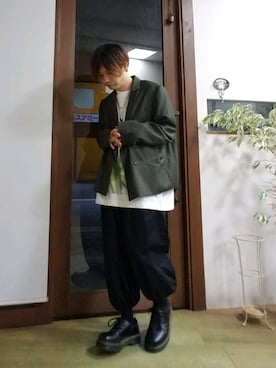 marcoさん（メンズ・161cm）の春コーディネート