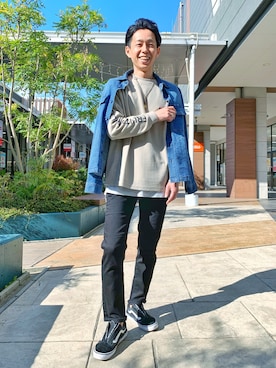 「ノーティードッグ」｜「アイテム（ジャケット/アウター）」を使った、masa10さん（メンズ・170cm）の春コーディネート