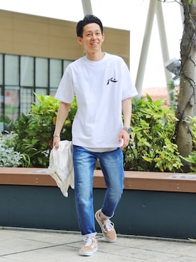 「ノーティードッグ」｜masa10さん（メンズ・170cm）の春コーディネート