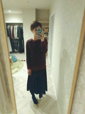 晴れのちさん（レディース・163cm）の冬コーディネート