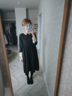 「Flammeum（フラミューム）のアイテム」を使った、晴れのちさん（レディース・163cm）の春コーディネート