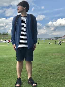 ここぱぱさん（メンズ・165cm）の春コーディネート