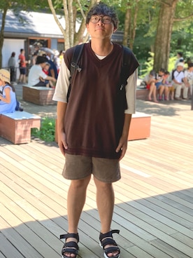 ここぱぱさん（メンズ・165cm）の夏コーディネート