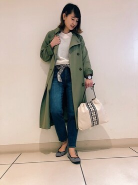 「ワッフル」｜taknk.さん（レディース・157cm）の春コーディネート