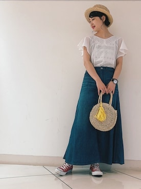 taknk.さん（レディース・157cm）の夏コーディネート