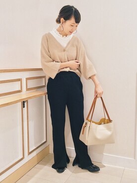 「ワッフル」｜taknk.さん（レディース・157cm）の夏コーディネート