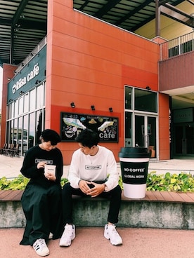 「アイテム（ポーチ）」を使った、taknk.さん（レディース・157cm）の夏コーディネート